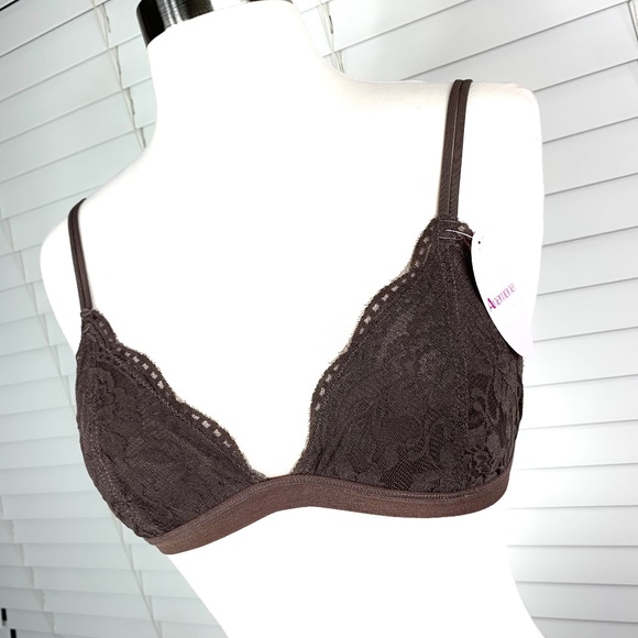 Anemone Other - NWT🤩 |•ANEMONE•| Pretty Little Brown Lace Bra